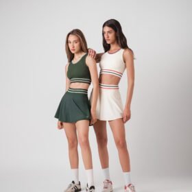 Aryna Retro Set-  Padded Bra+Skirt