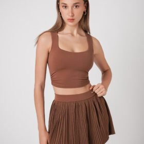 Serena Set- Padded Bra Crop Top + Skirt