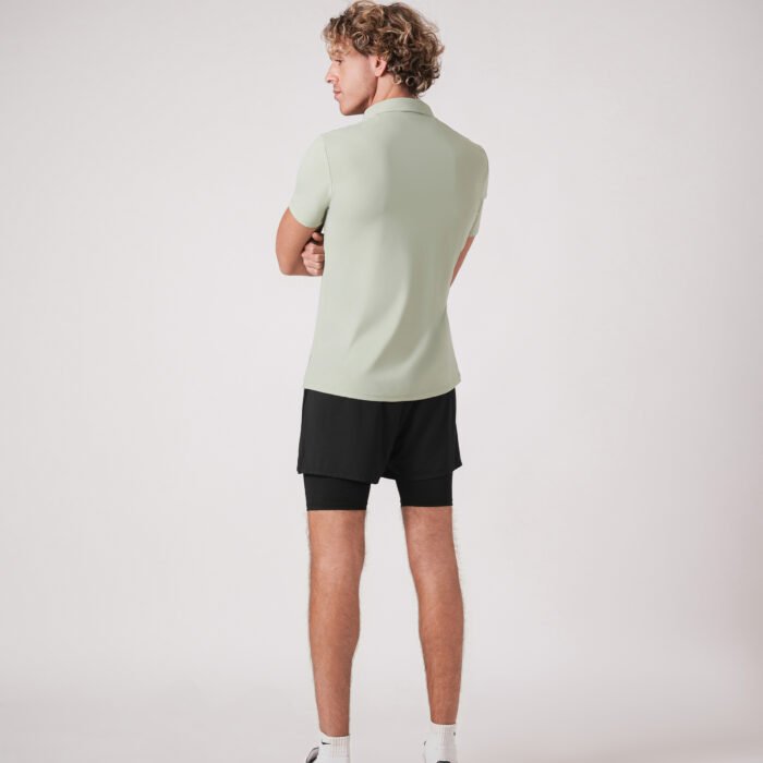 Kei Tennis & Padel Shorts – with Black Liner - Black, XL