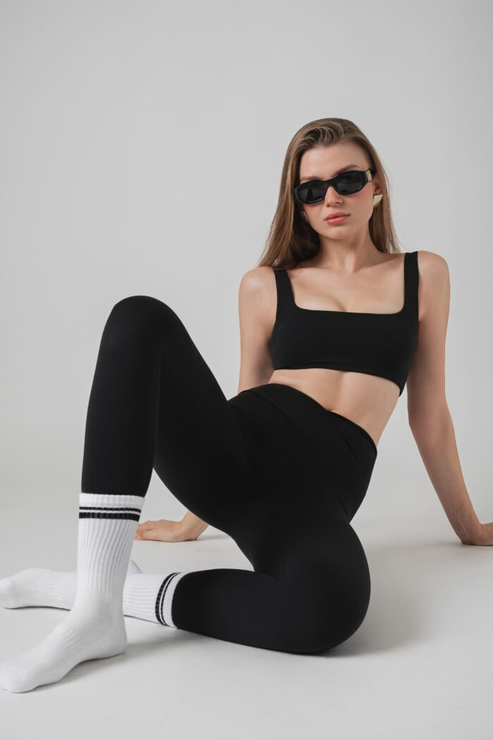 Alternative view of Vert. Cotton Stripes Crew Socks (Pack of 3)