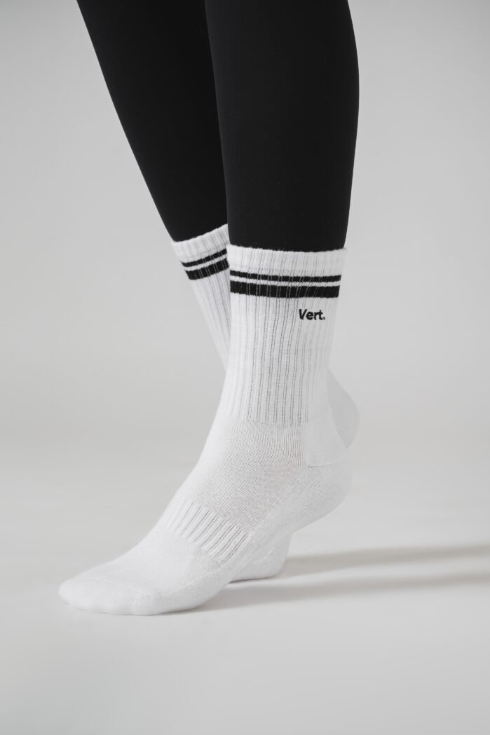 Vert. Cotton Stripes Crew Socks (Pack of 3)