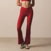 Vesper V-Waist Flare Leggings (Soft Velvet Touch)